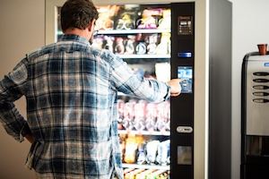 Snack- en snoepautomaat
